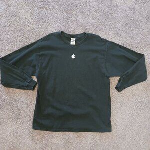 1990s Apple store logo long sleeve t shirt
